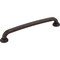 Jeffrey Alexander 160 mm Center-to-Center Distressed Oil Rubbed Bronze Bremen 1 Cabinet Pull 527-160DMAC - alternate 1